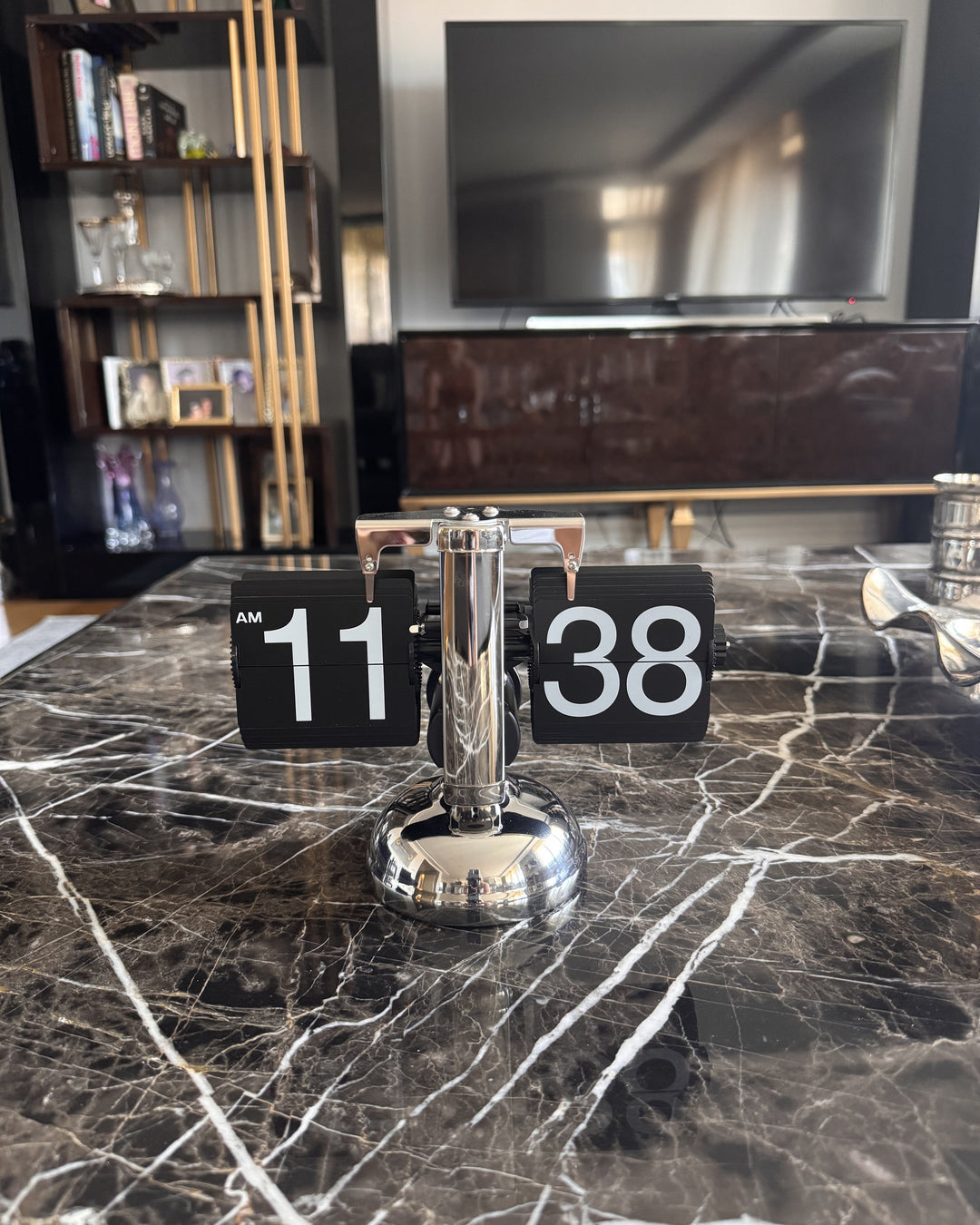 Vintage Auto Flip Clock | Retro Tischuhr