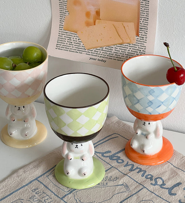 Hasen-Tasse aus Keramik