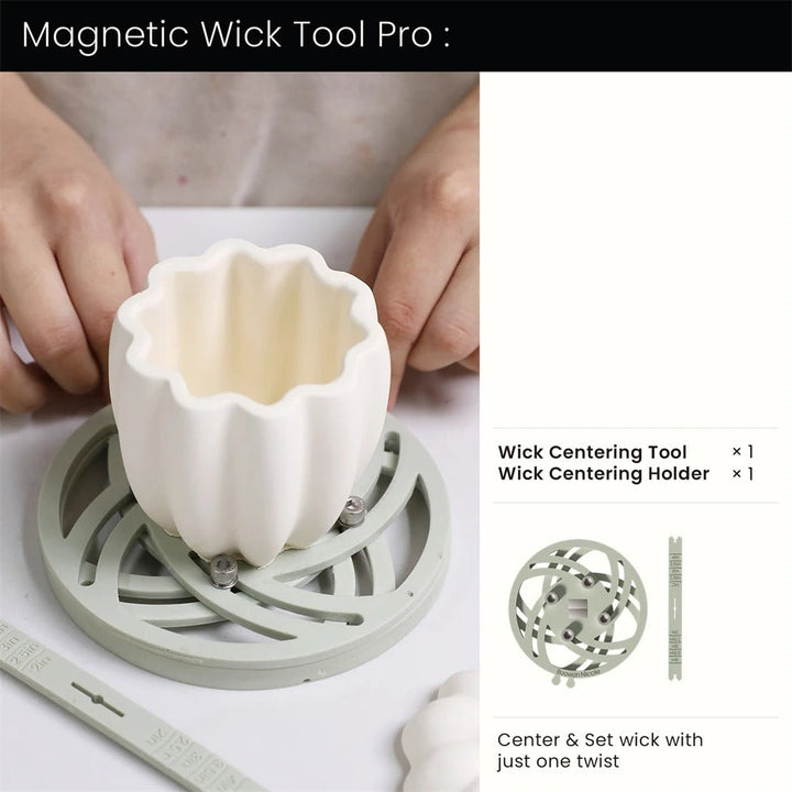 Harvest Pumpkin Candle Molds— Set of 3