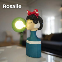 Farbenfrohen Paris Bubble Girls