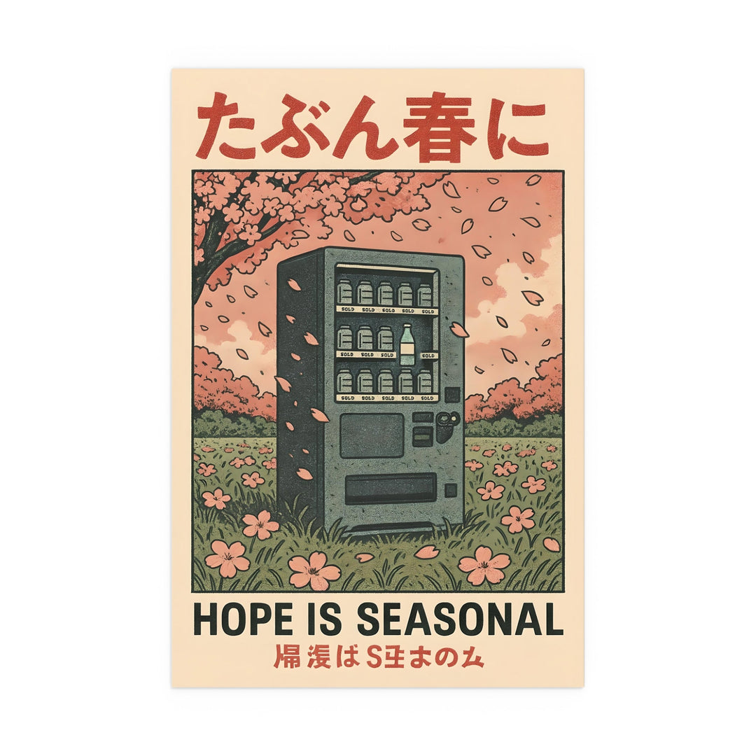 Hope Is Seasonal – Kunstdruck