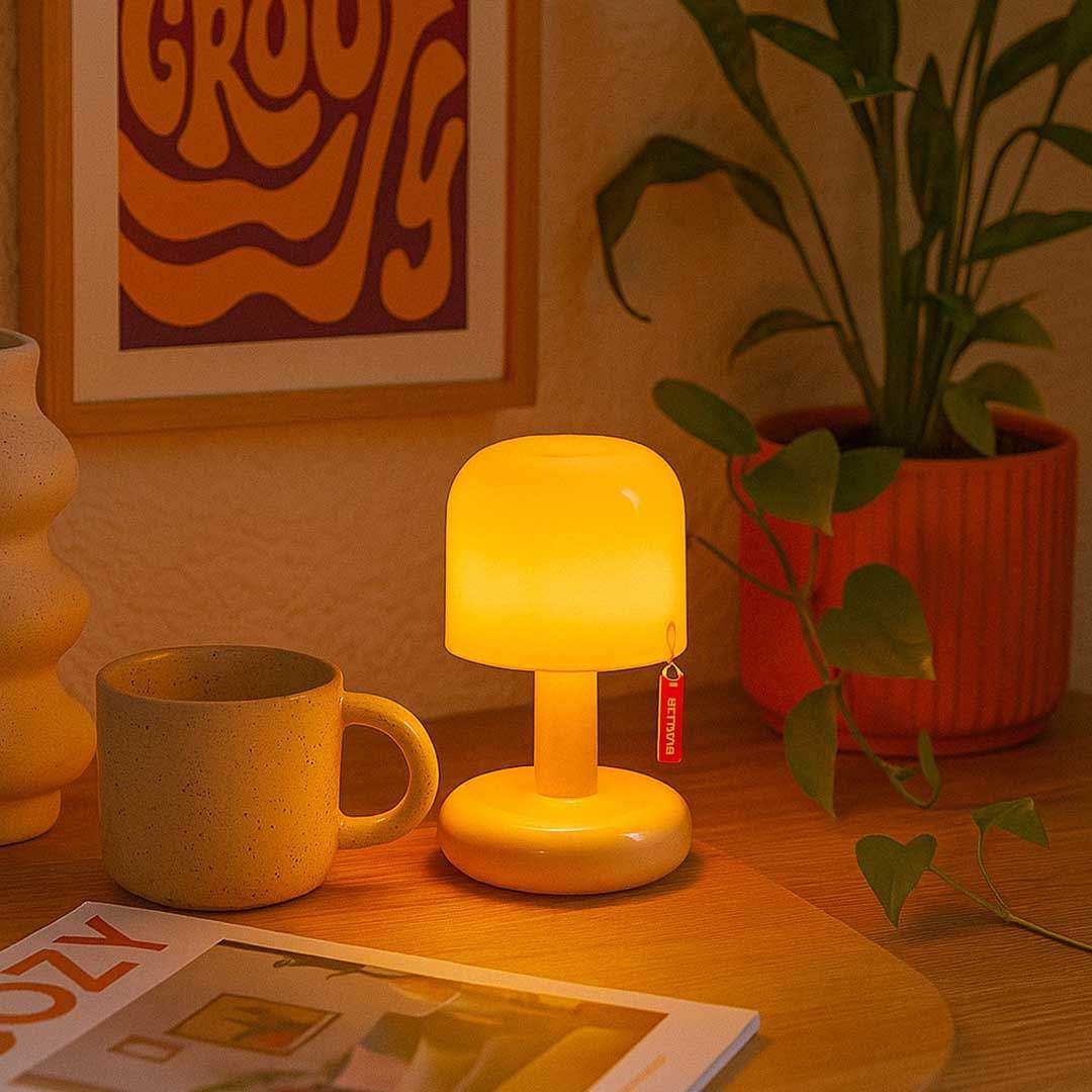 Mini Ambient Pilz-Leuchte