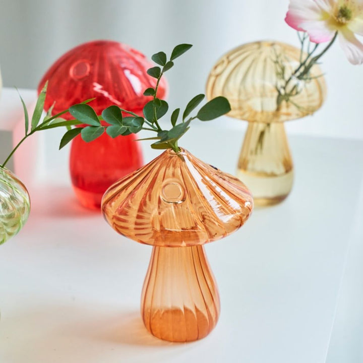 Glas-Skulptur „Luzid-Pilz“