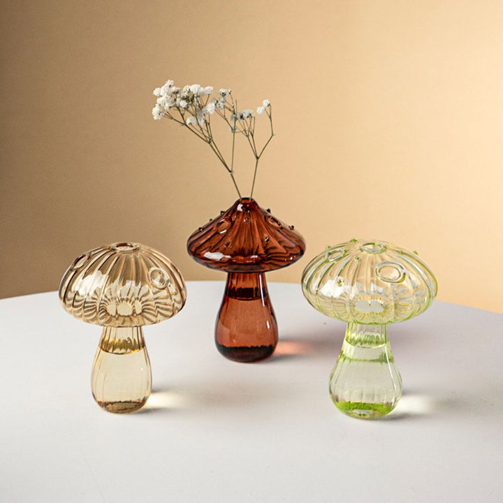Glas-Skulptur „Luzid-Pilz“