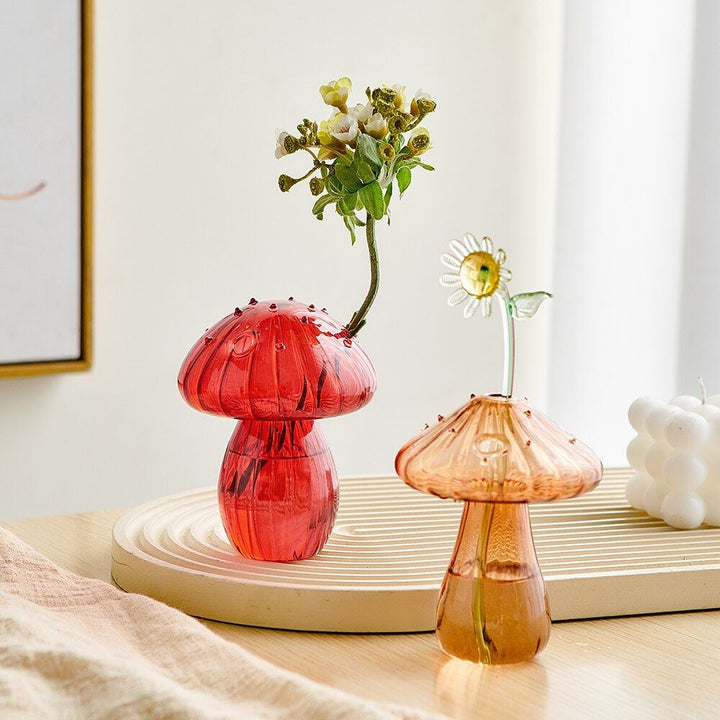 Glas-Skulptur „Luzid-Pilz“