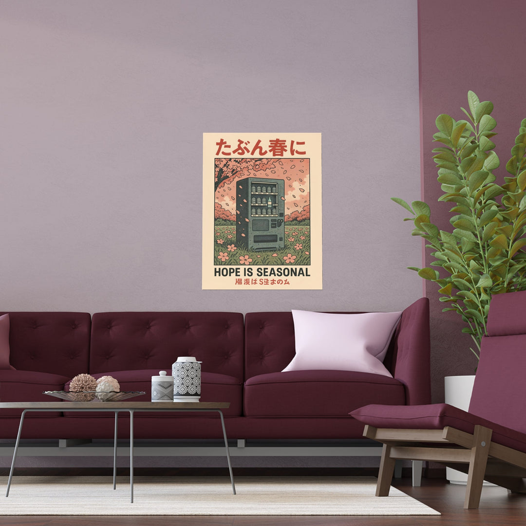 Hope Is Seasonal – Kunstdruck