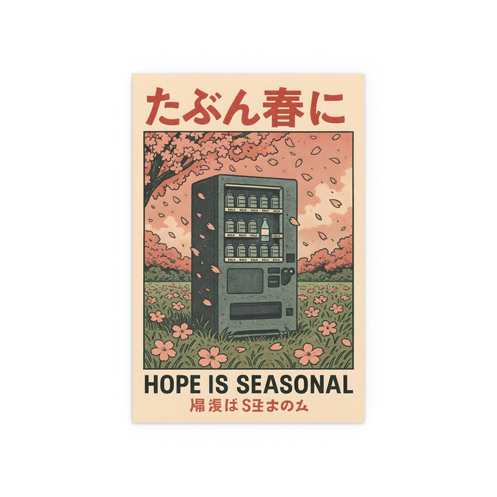 Hope Is Seasonal – Kunstdruck