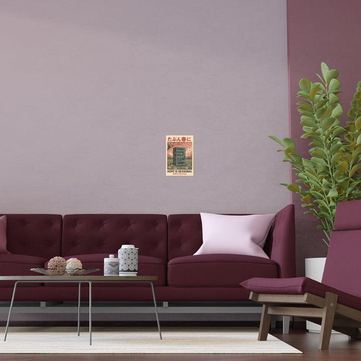 Hope Is Seasonal – Kunstdruck