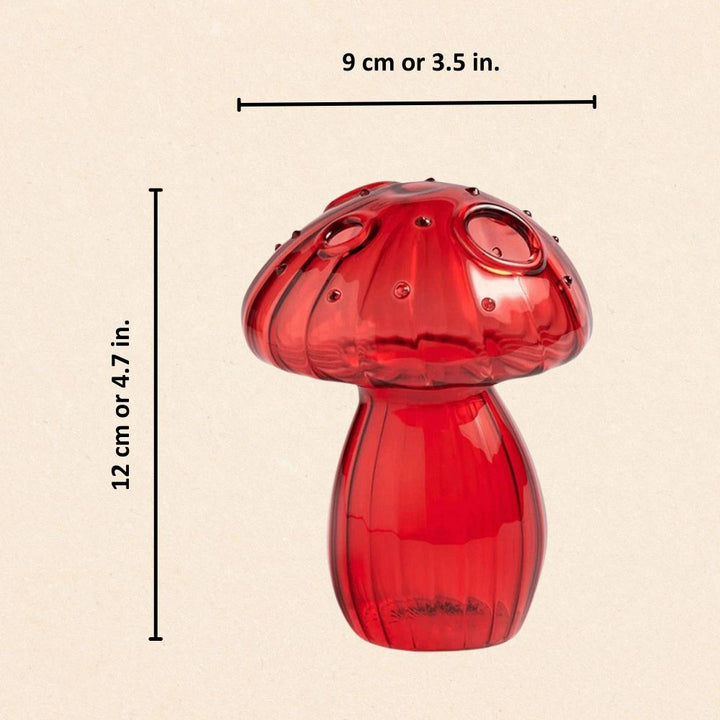 Glas-Skulptur „Luzid-Pilz“
