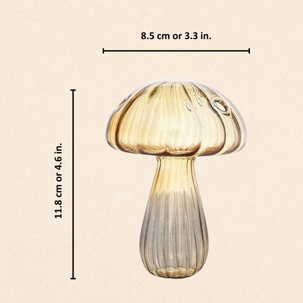 Glas-Skulptur „Luzid-Pilz“