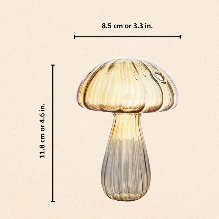Glas-Skulptur „Luzid-Pilz“
