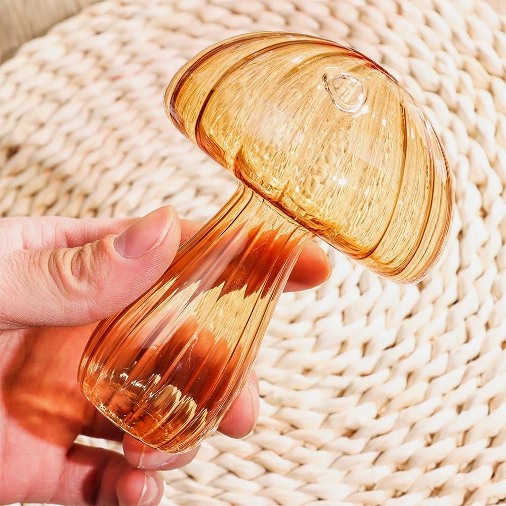 Glas-Skulptur „Luzid-Pilz“
