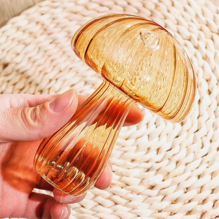 Glas-Skulptur „Luzid-Pilz“