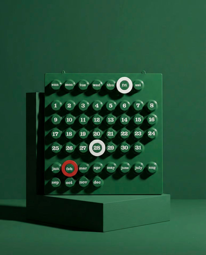 Der Retro Analogue Kalender