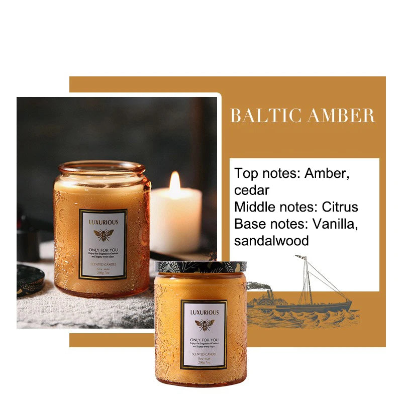 Serenity Duftkerze – Natürliches Sojawachs | 200 g