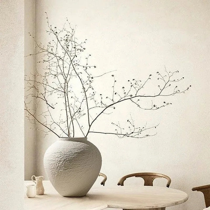 Matte Strukturvase