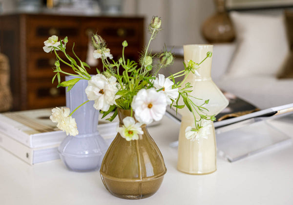 Stublute: Azule Glas-Skulptur