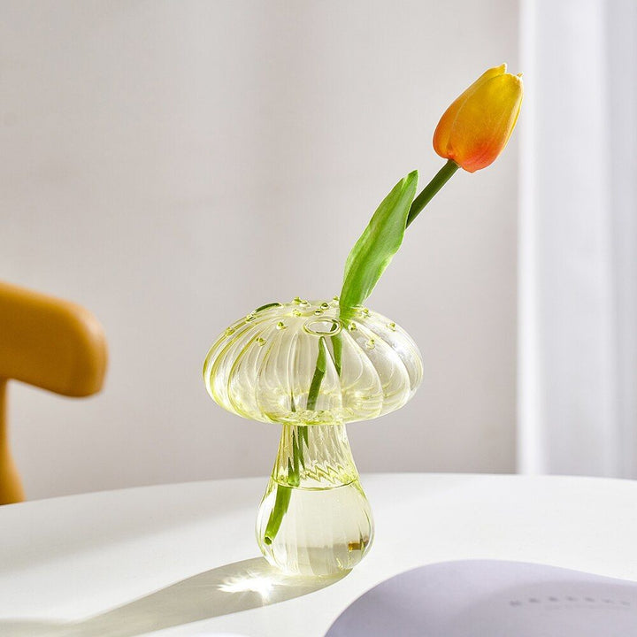 Glas-Skulptur „Luzid-Pilz“