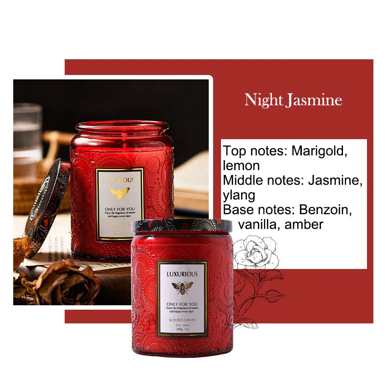 Serenity Duftkerze – Natürliches Sojawachs | 200 g