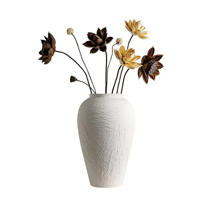 Matte Strukturvase