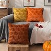 Pumpkin Kissenbezüge aus Plüsch – 2er-Set