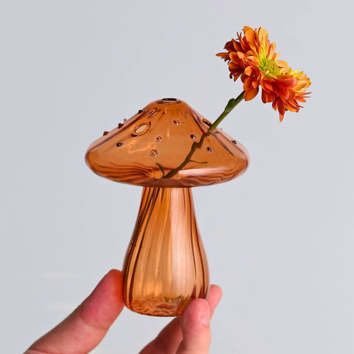 Glas-Skulptur „Luzid-Pilz“