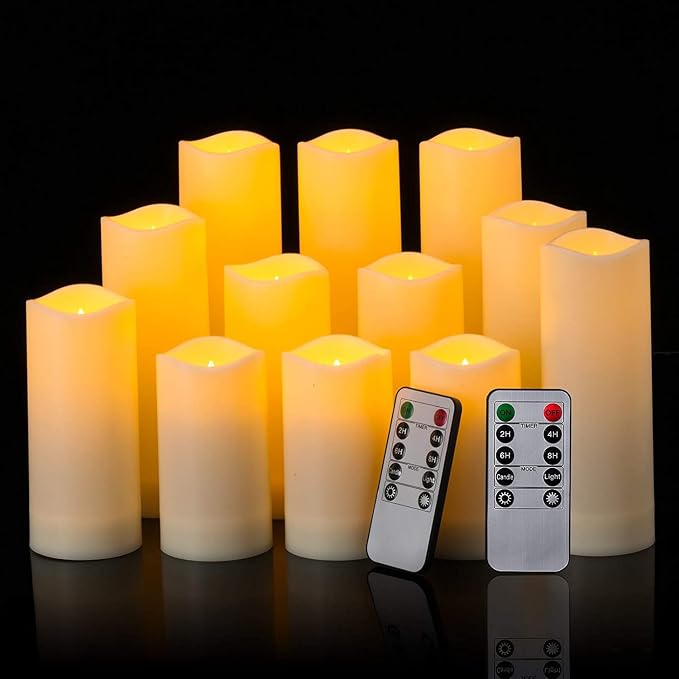LumiFlamme LED-Kerzenset
