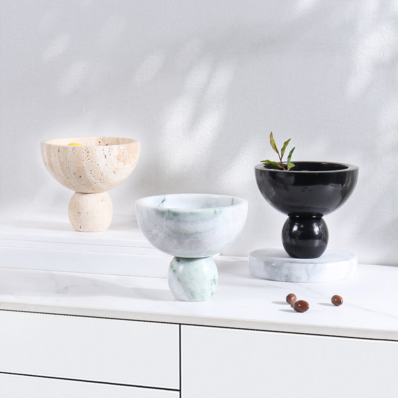 Stublute: Marmor-Designschale