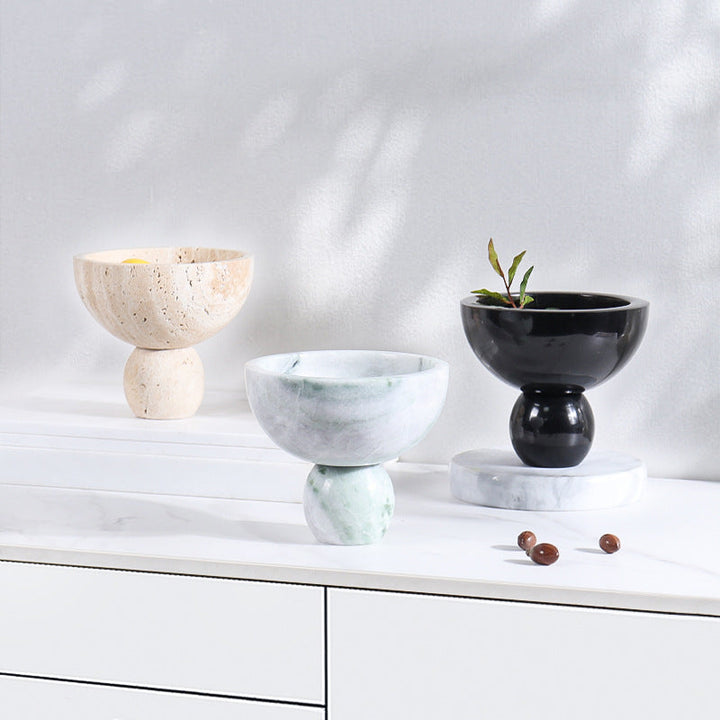 Stublute: Marmor-Designschale