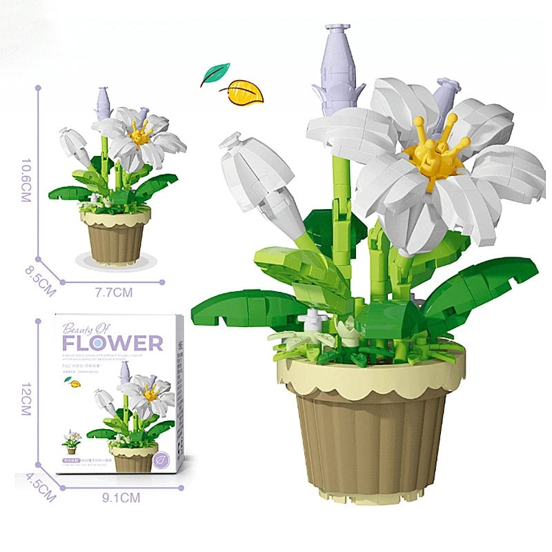 Kreatives Blumen-Bauset