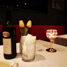 Kristallglanz Kerzenhalter-Set