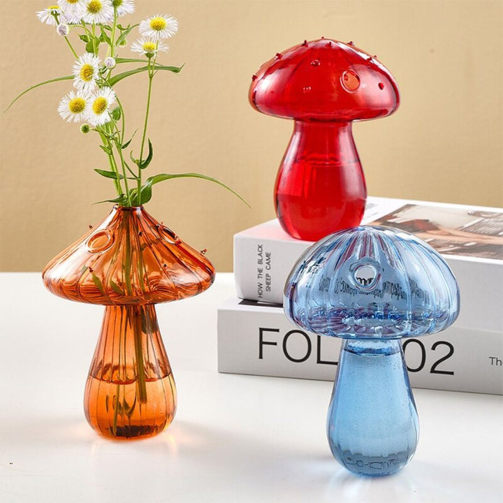 Glas-Skulptur „Luzid-Pilz“