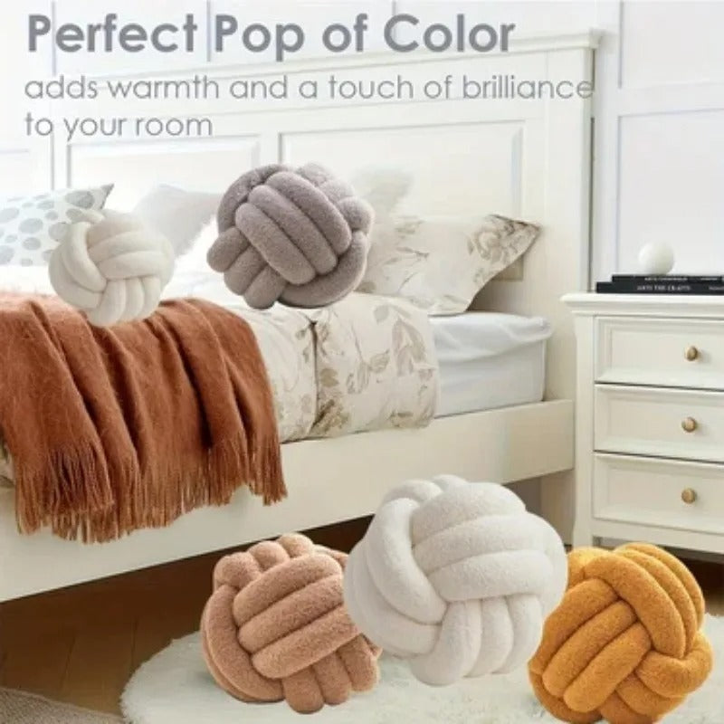Sculptural Knot Pillow