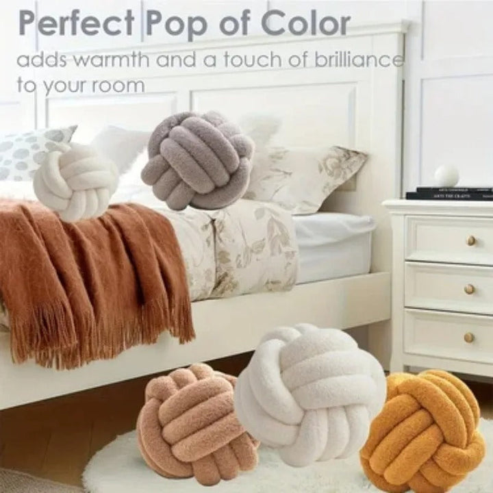 Sculptural Knot Pillow