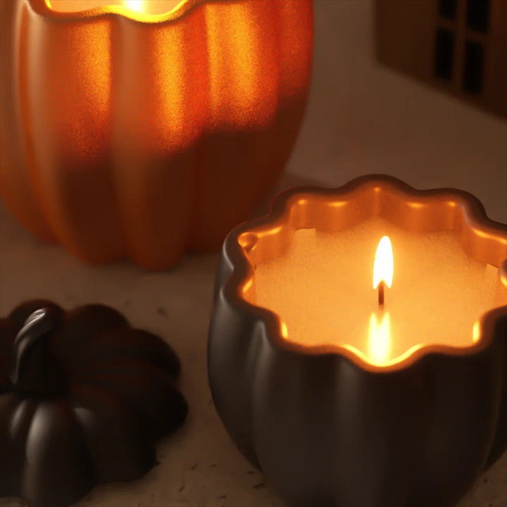 Harvest Pumpkin Candle Molds— Set of 3