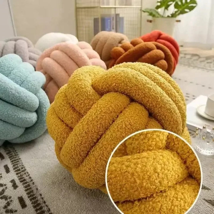 Sculptural Knot Pillow