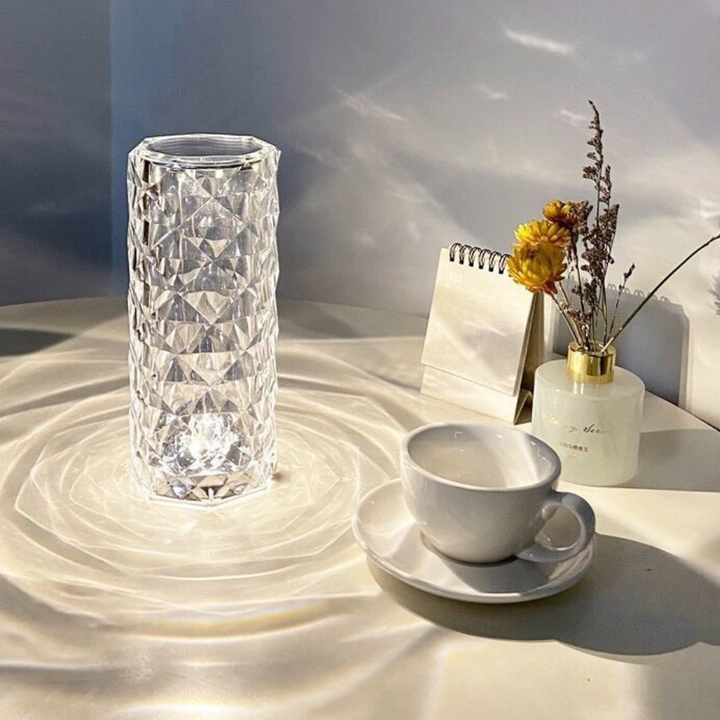 Licht-Kristall-Rose