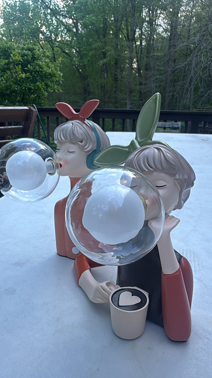 Bubble-Girls Lampe
