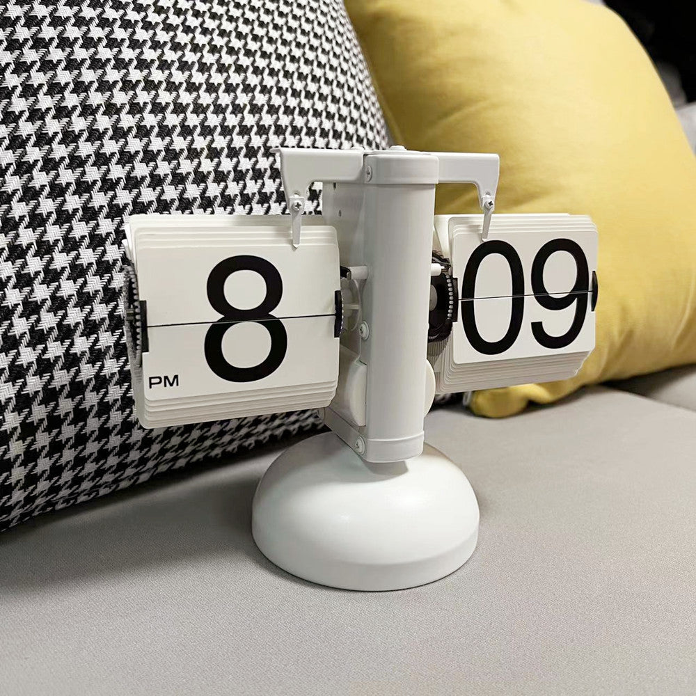 Vintage Auto Flip Clock | Retro Tischuhr