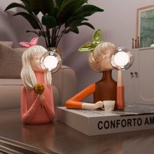 Klassische  Bubble Girls Lampe