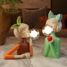 Klassische  Bubble Girls Lampe