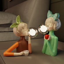 Klassische  Bubble Girls Lampe