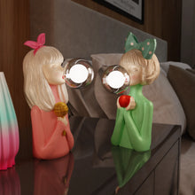 Klassische  Bubble Girls Lampe