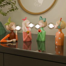 Klassische  Bubble Girls Lampe