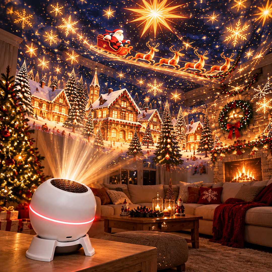 Magisches Weihnachts-Projektionslicht