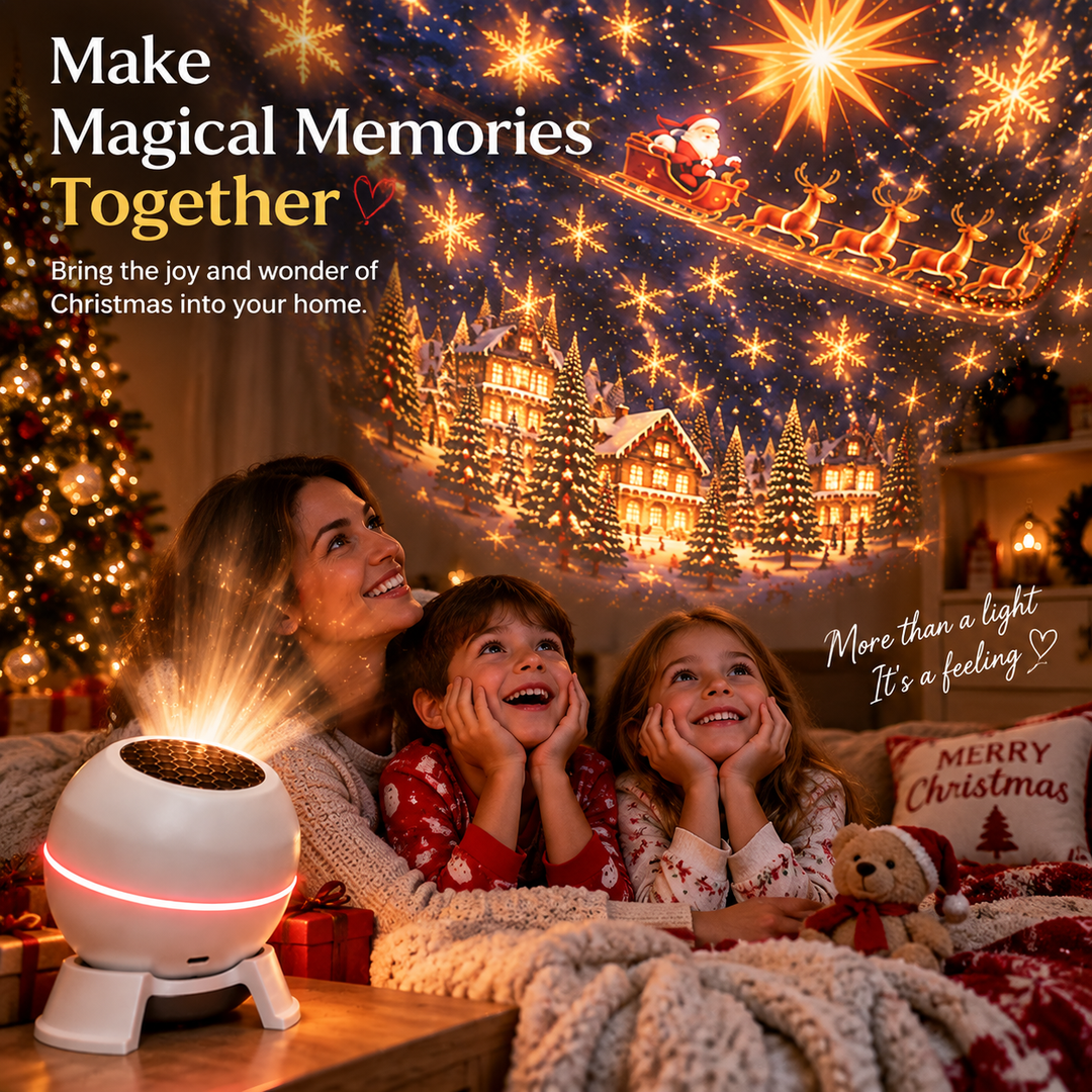 Magisches Weihnachts-Projektionslicht