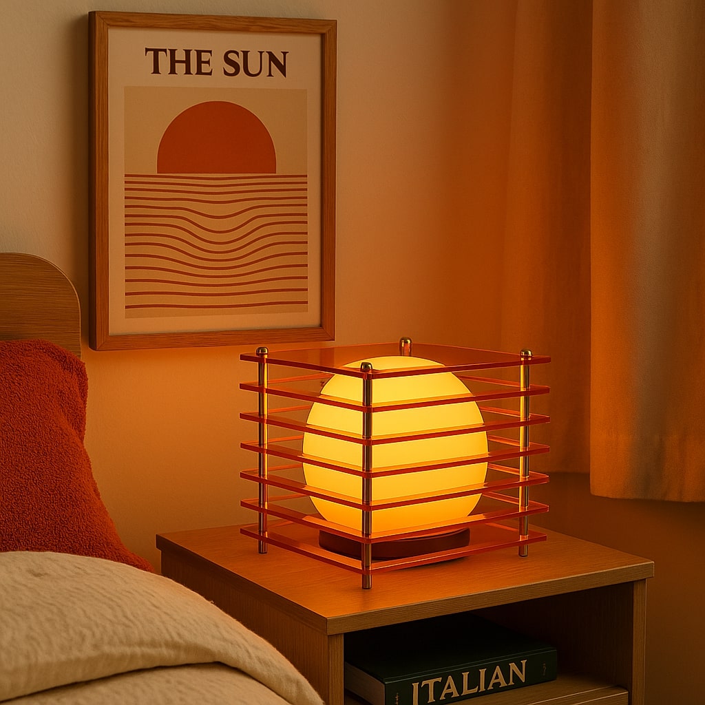 Amber Layer Design-Leuchte