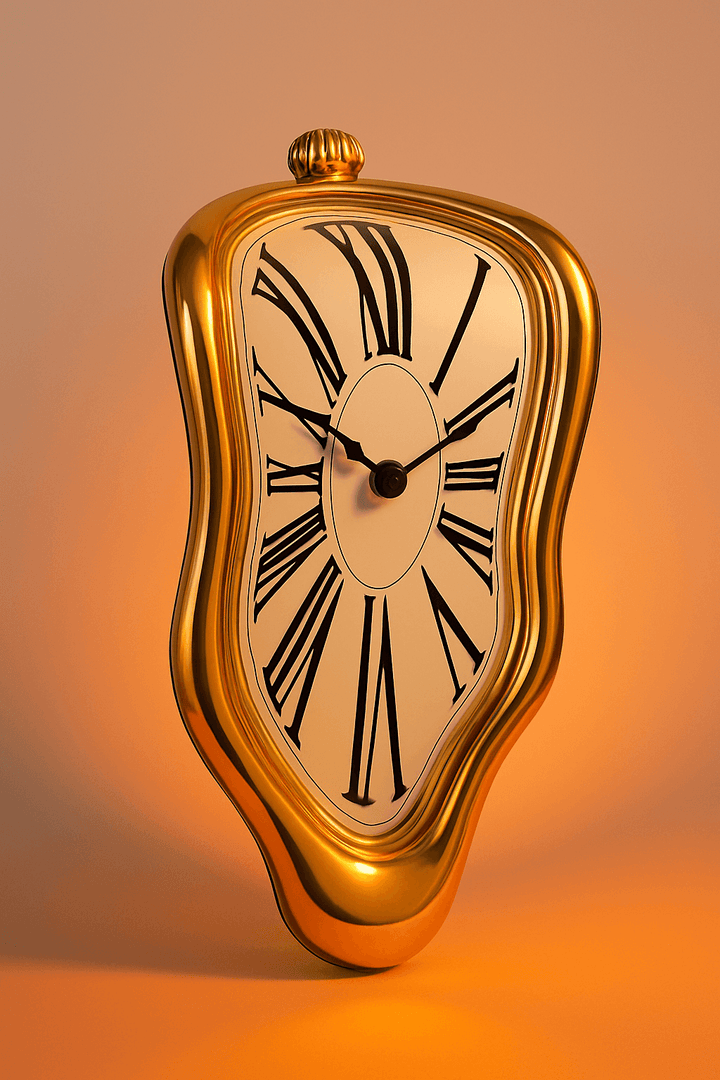 Die schmelzende Uhr