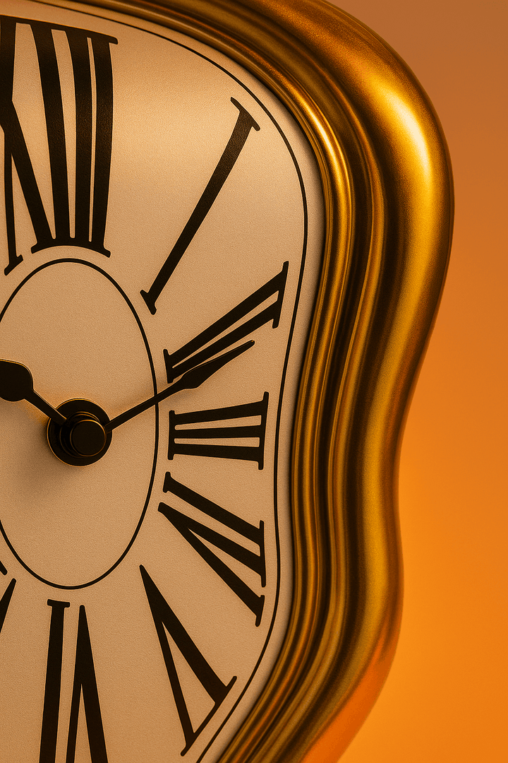 Die schmelzende Uhr