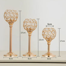 Kristallglanz Kerzenhalter-Set